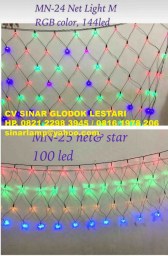 Lampu Hias LED Jaring RGB Net Light